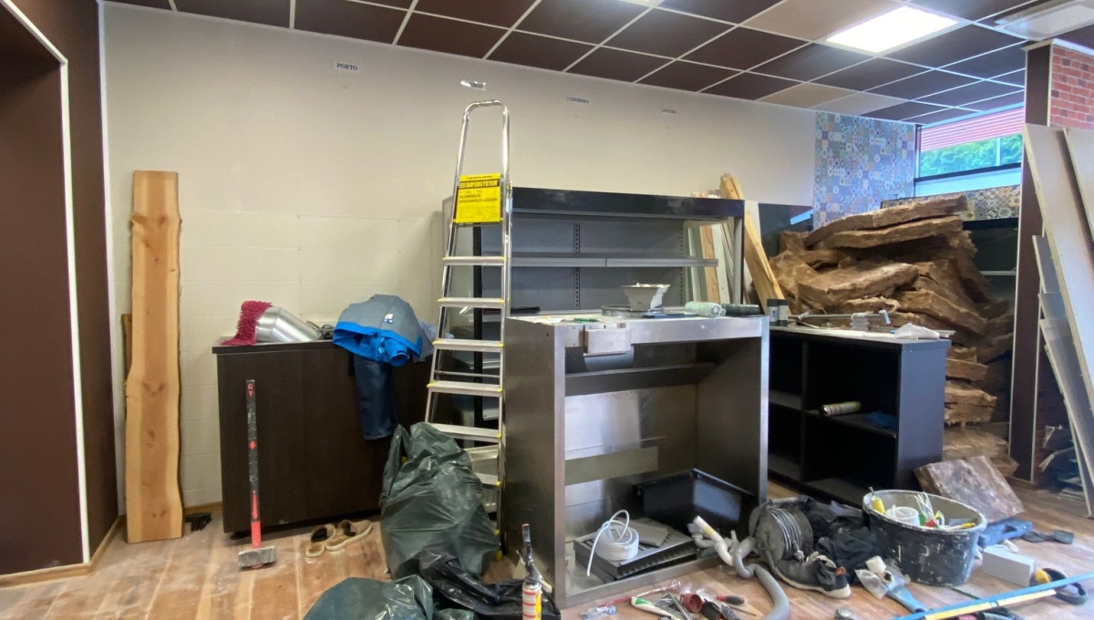 Kohvik-pagarikoda Pääsukese Pagar Before